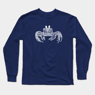 Crab drawing - hand drawn detailed animal design Long Sleeve T-Shirt